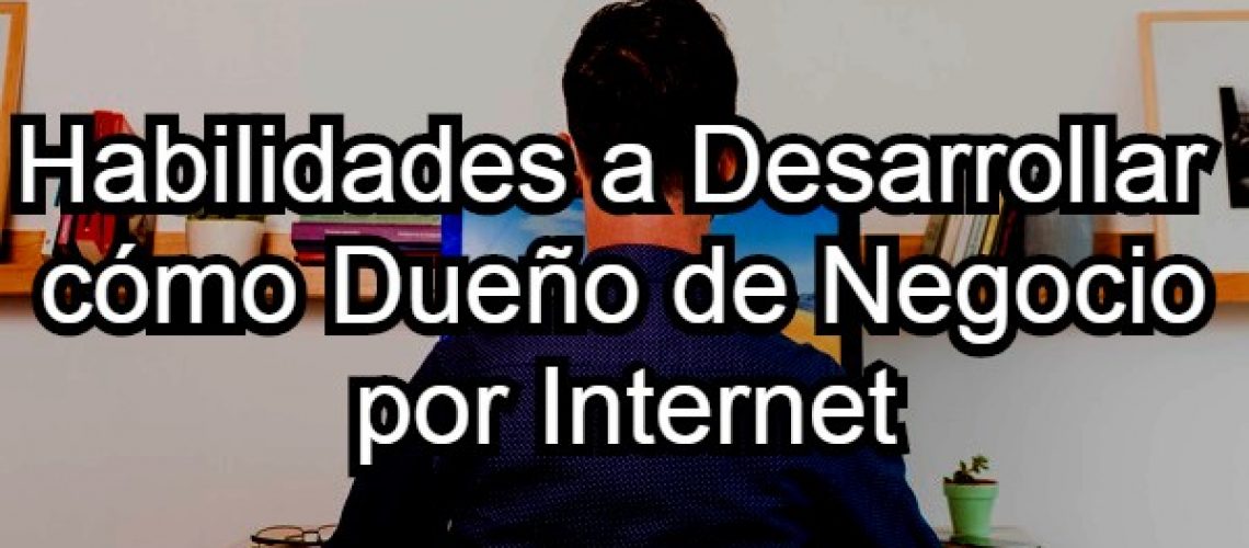 Habilidades a Desarrollar como Dueño de Negocio por Internet 1